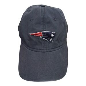 Reebok‎ NFL New England Patriots Hat Cap Embroidered Logo Adjustable Adult Gray